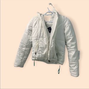 BLUENOTES | White Puffer Jacket